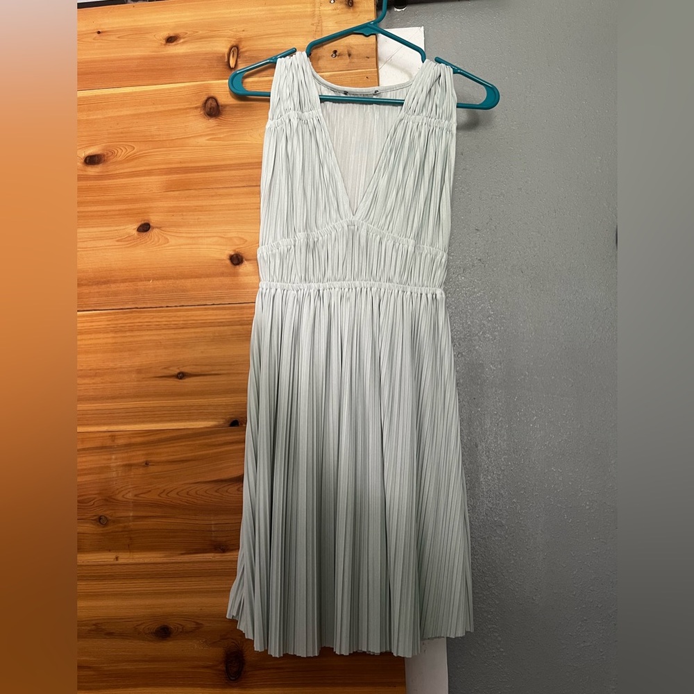 Zara mint green dress